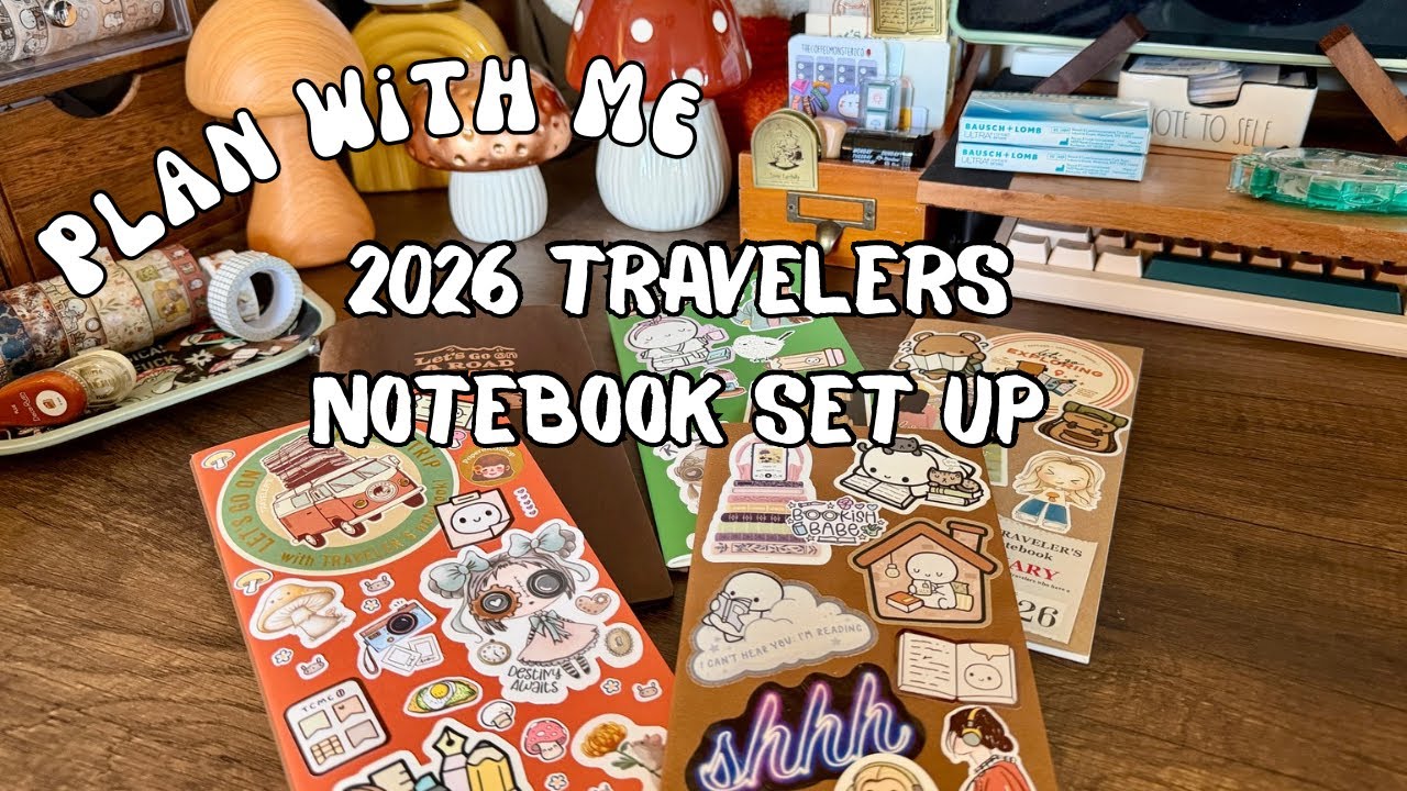 Plan With Me | 2026 Travelers Company | Journal Set Up 