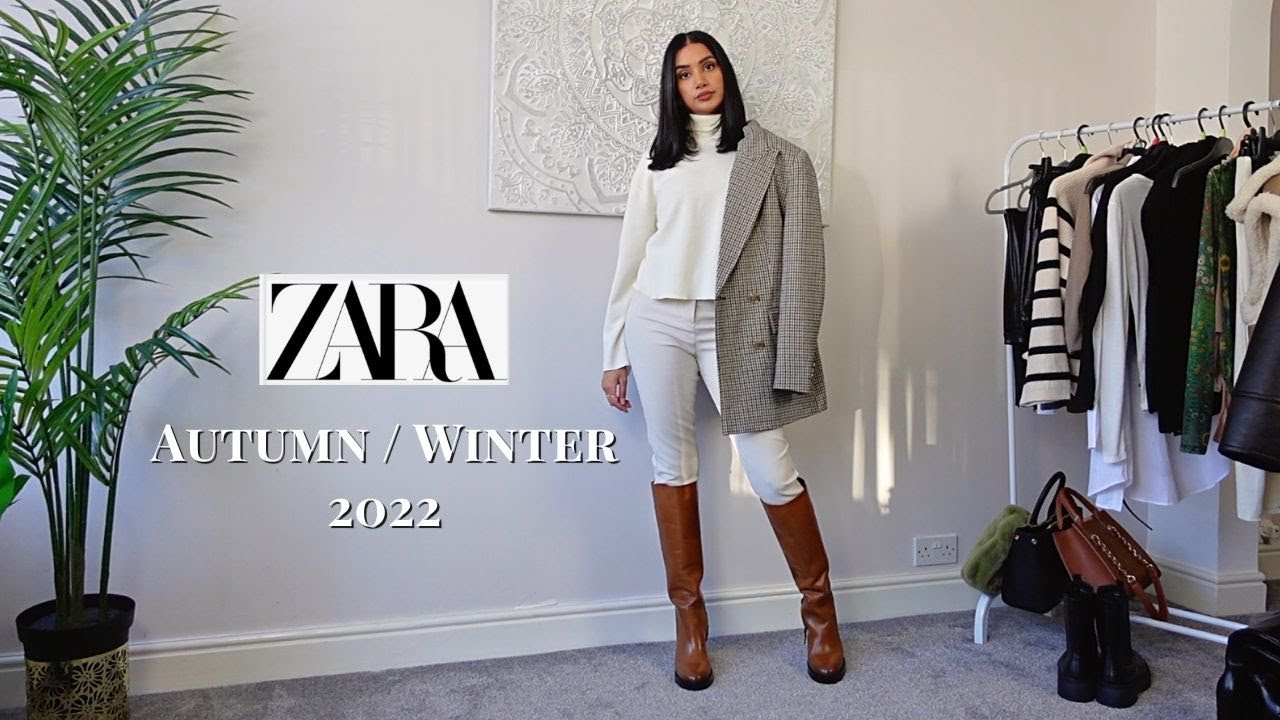 NEW IN ZARA Autumn/ Winter Lookbook 2022 - (Capsule wardrobe)
