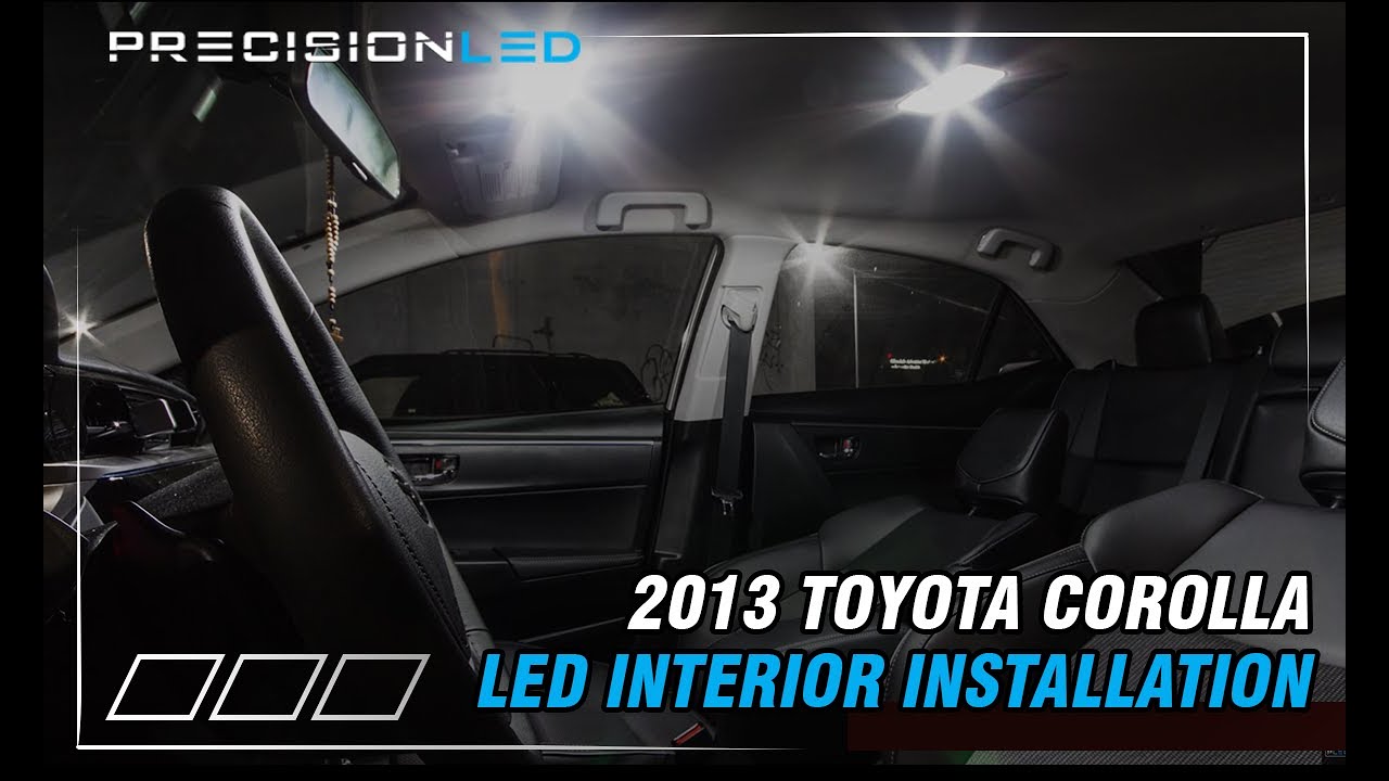 Toyota Corolla LED Interior - How To Install - 2013-Present