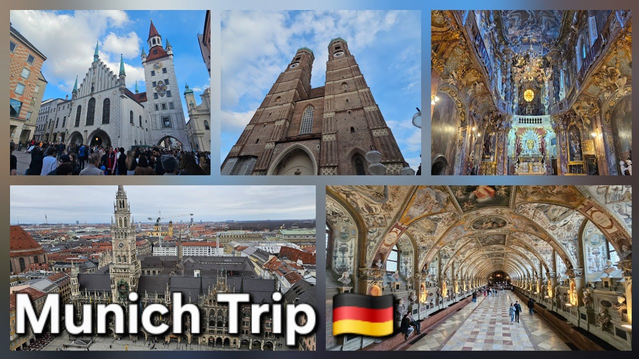 🇩🇪 Munich, Germany Travel: Old town, Residenz museum, Deutsch museum | Full Trip Report