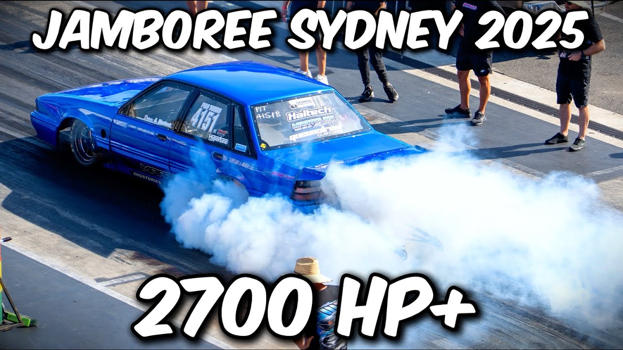 Jamboree Sydney 2025 Highlights - Drag Racing Action | Rotary's, 2JZ's, RB's and Pro Mods