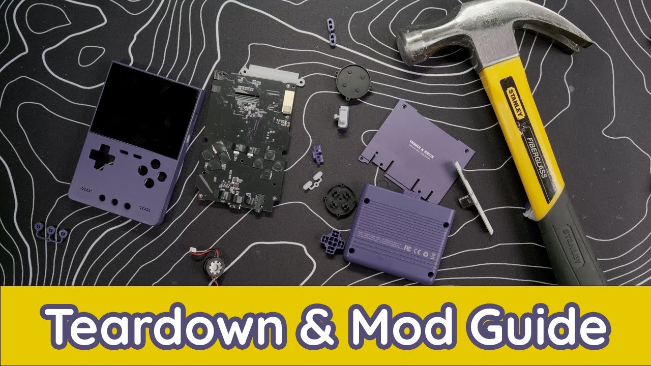 TrimUI Brick (& Brick Hammer) Teardown & Modding Guide