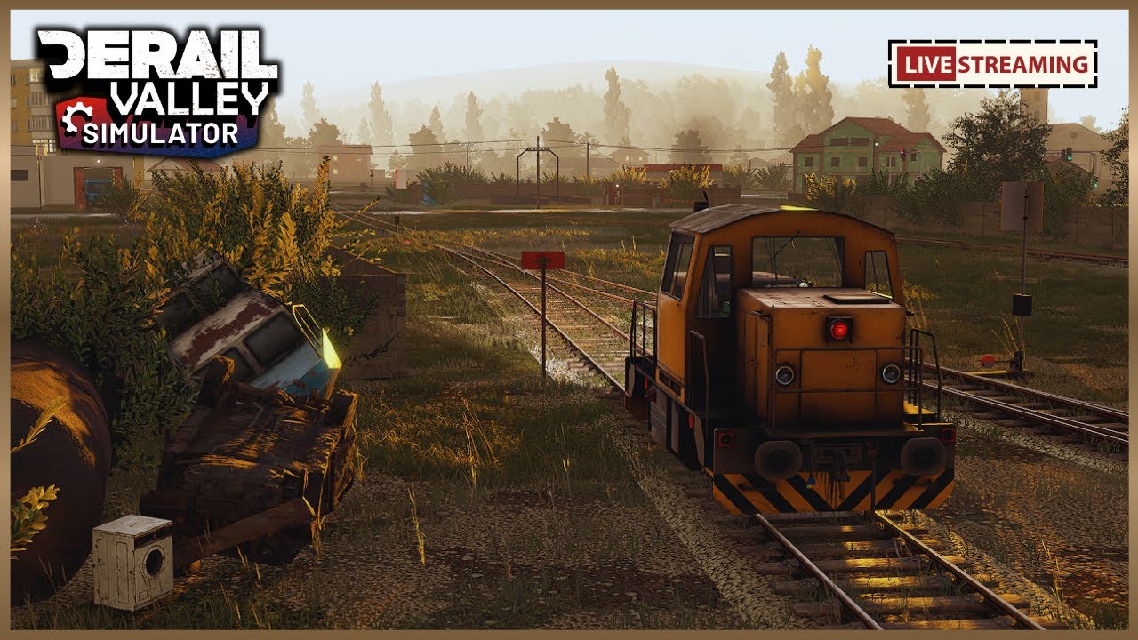 👉 🚂 Derail Valley angespielt | Mein erster Zug-Job | Livestream Deutsch