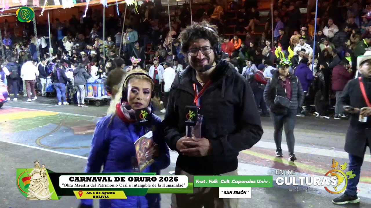 SABADO DE PEREGRINACION CARNAVAL DE ORURO 2026