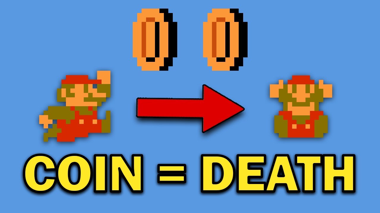 Super Mario Bros. but COINS KILL YOU