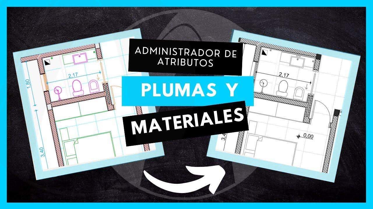 🔥 COMPARTO mi PLANTILLA -  PLUMAS y MATERIALES de ARCHICAD! - 👉 Aprende a configurarlos!