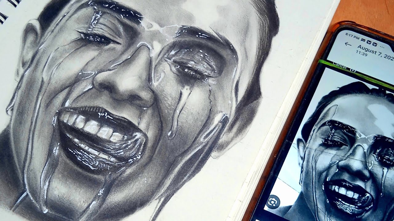 realistic pencil sketch 😱🔥//#artwork#artis#art #helpful video #fullvideo