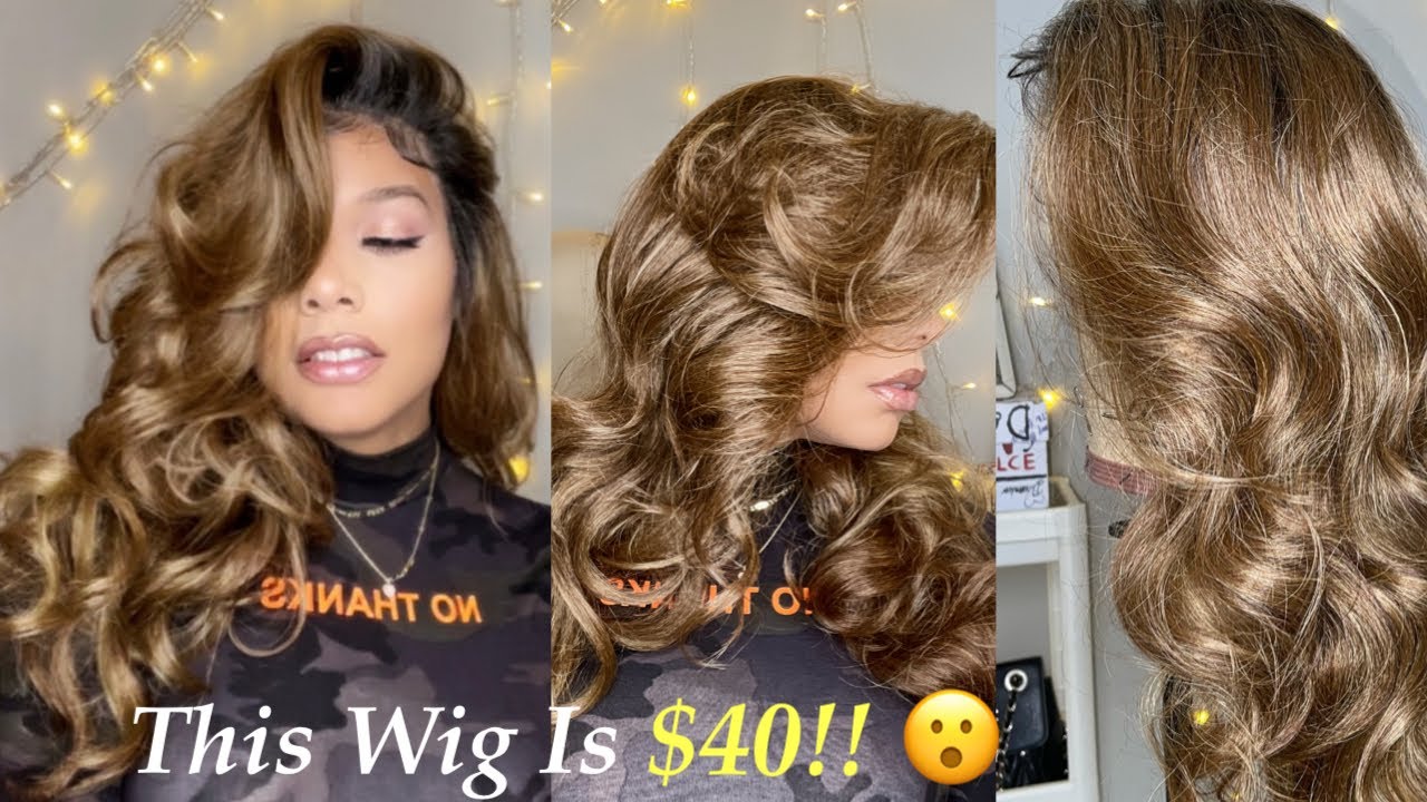 CAN’T BELIEVE This Wig Is $40! |OUTRE “EVONA” Chocolate Cream| FT SAMSBEAUTY