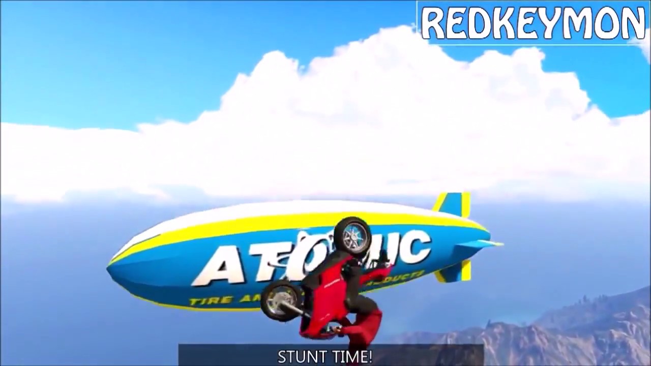 GTA 5 IMPRESSIVE STUNTS & FAILS | İmkansız Motor Atlayışları