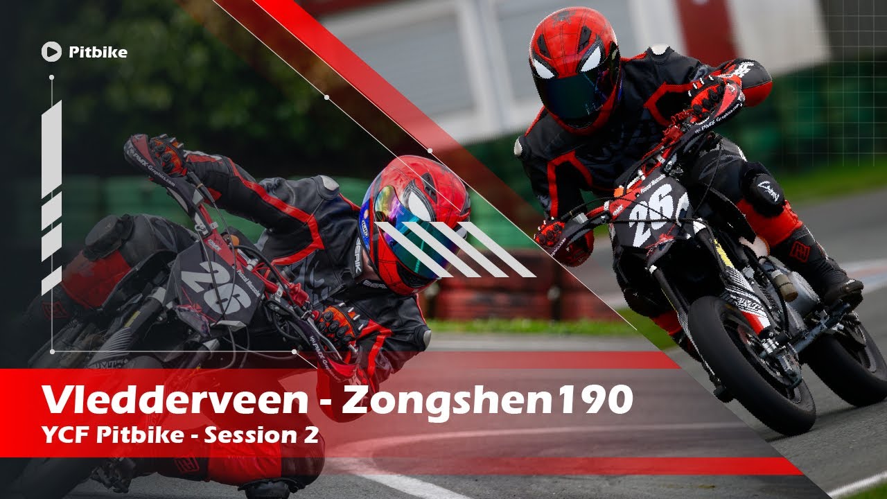 Onboard Karting Vledderveen - 6 april 2024 - YCF Pitbike zongshen 190cc - session 2