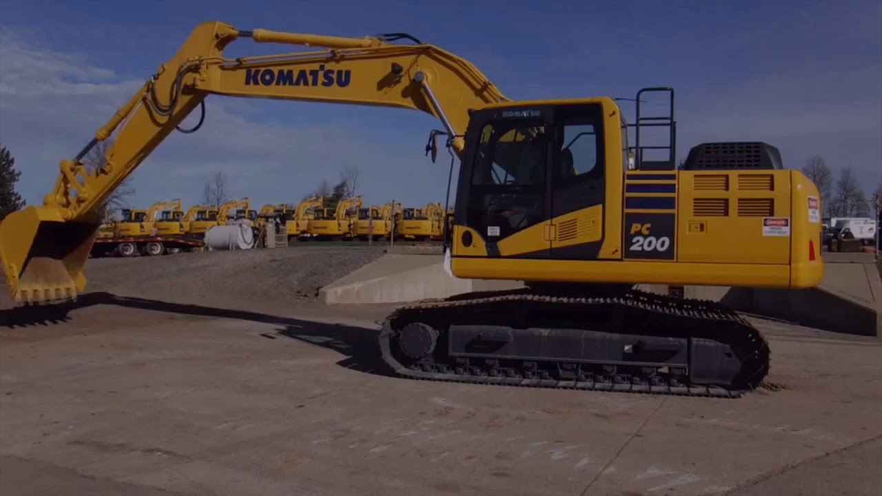Komatsu PC200-8 Excavator Review & Specs