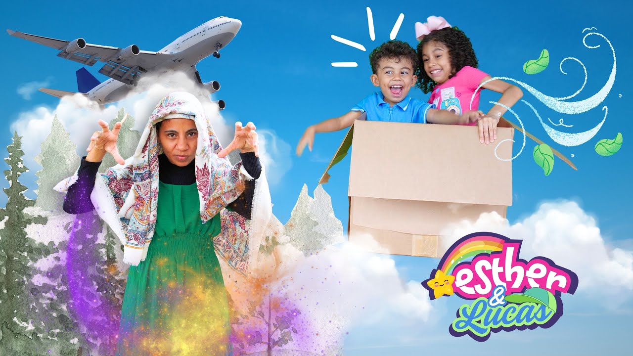 Esther e Lucas encontram uma Caixa Mágica