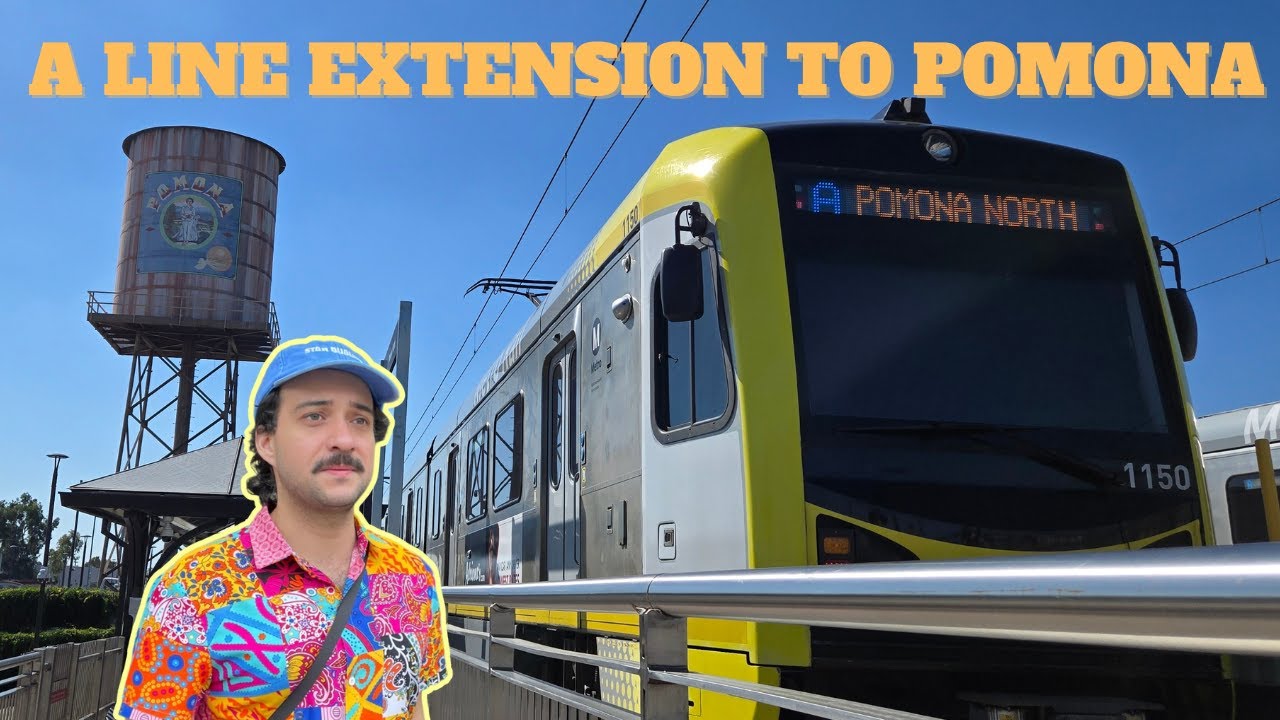 I rode the LA Metro A Line extension to Pomona | Here's what I thought of the 4 NEW stations!