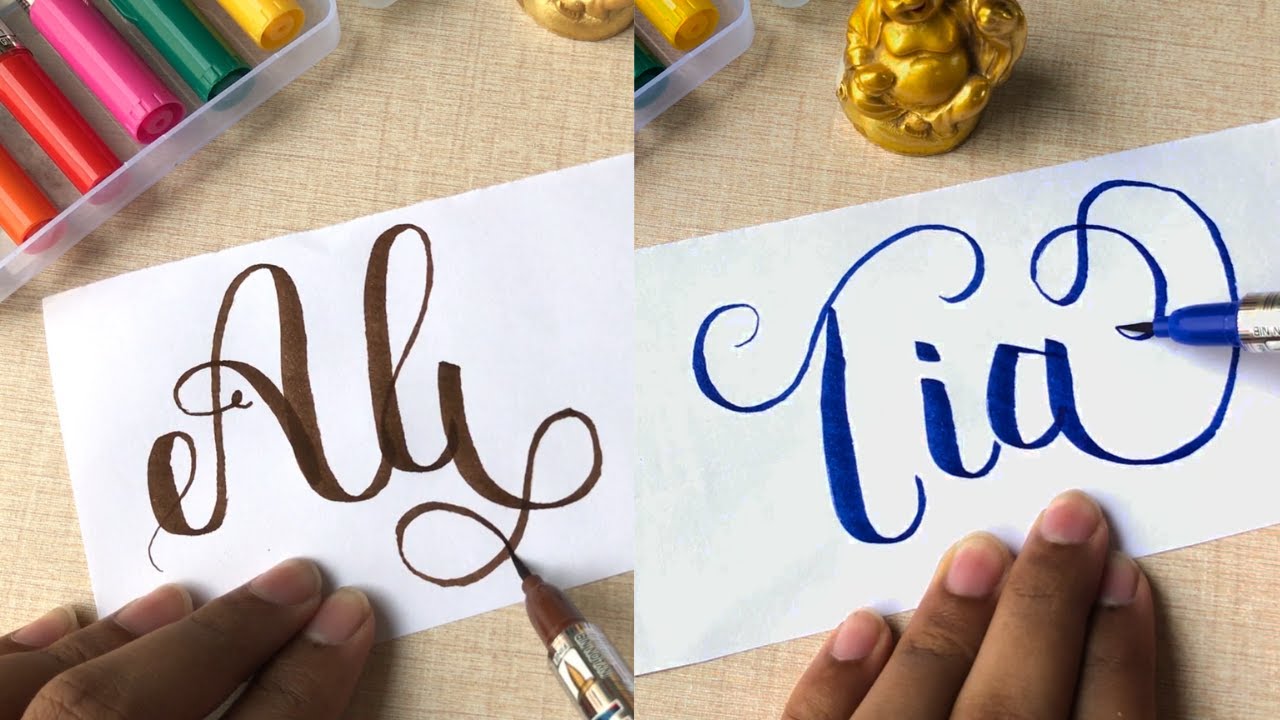 Satisfying Calligraphy That Will Relax You Before Sleep 
