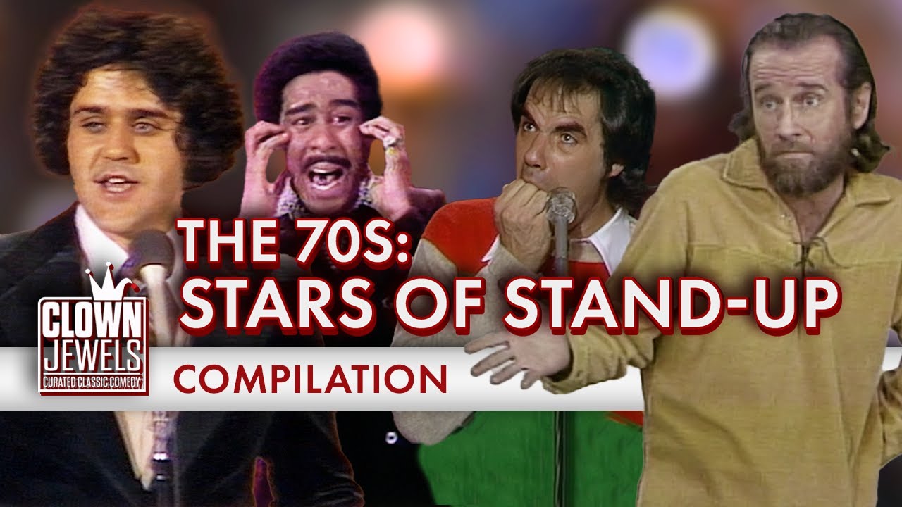 Stars of Stand-Up Comedy | 70s COMEDY COMPILATION (1972-1978)