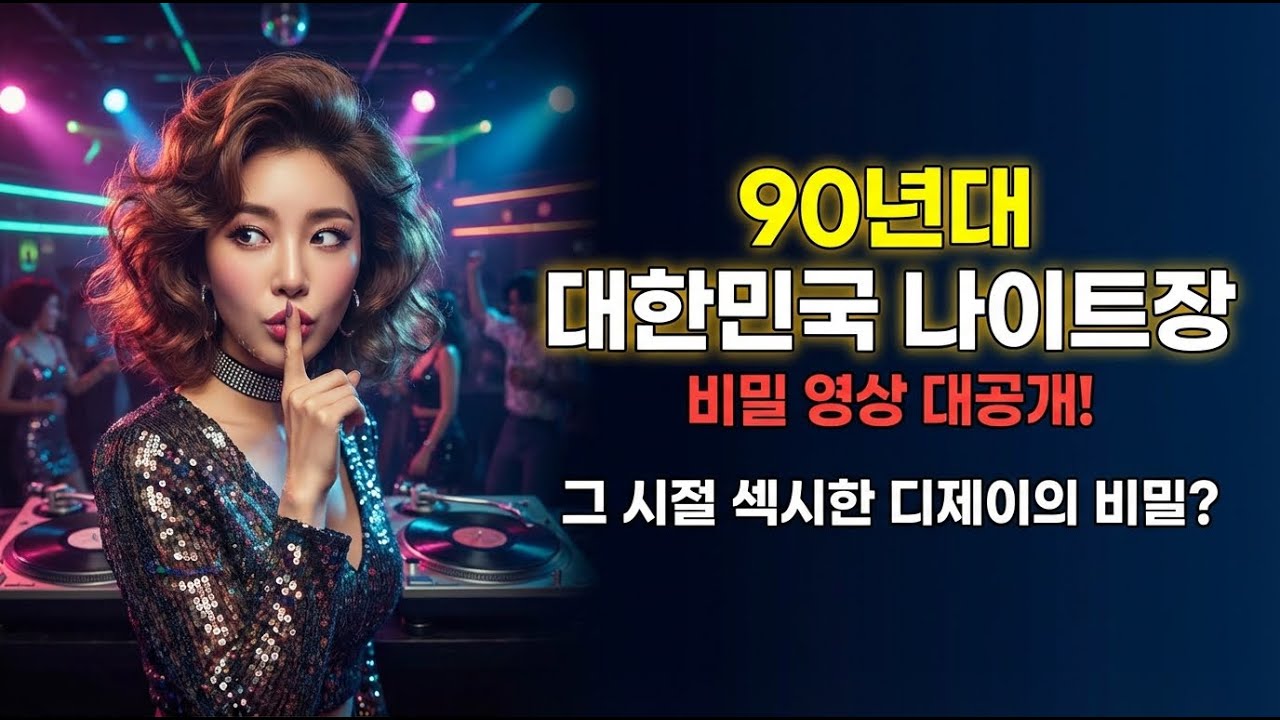 90년대 대한민국 나이트 음악♬♪ | 감성 폭발하는 AI 신나는 댄스곡 모음