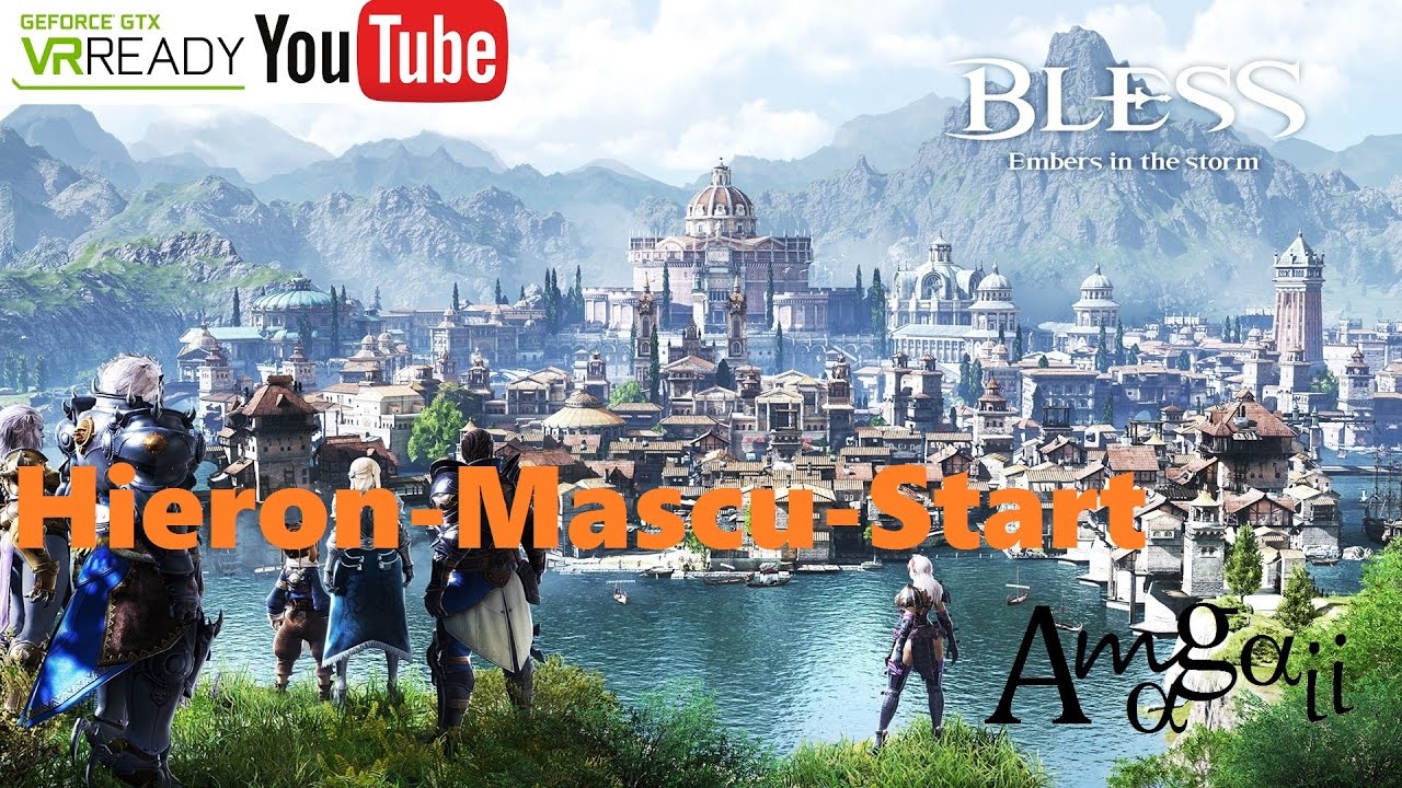 Bless Online / Russ OBT / Starting Area / Hieron / Mascu (Mage)
