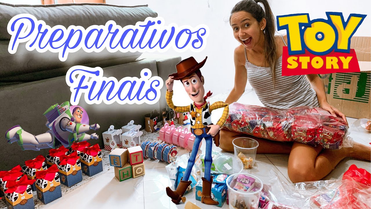 MONTANDO AS LEMBRANCINHAS E SAQUINHOS SURPRESA  / PREPARATIVOS #theofaz2