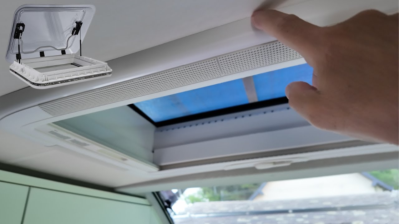 Vous pouvez éviter la déformation des fenêtres de toit du camping-car...
