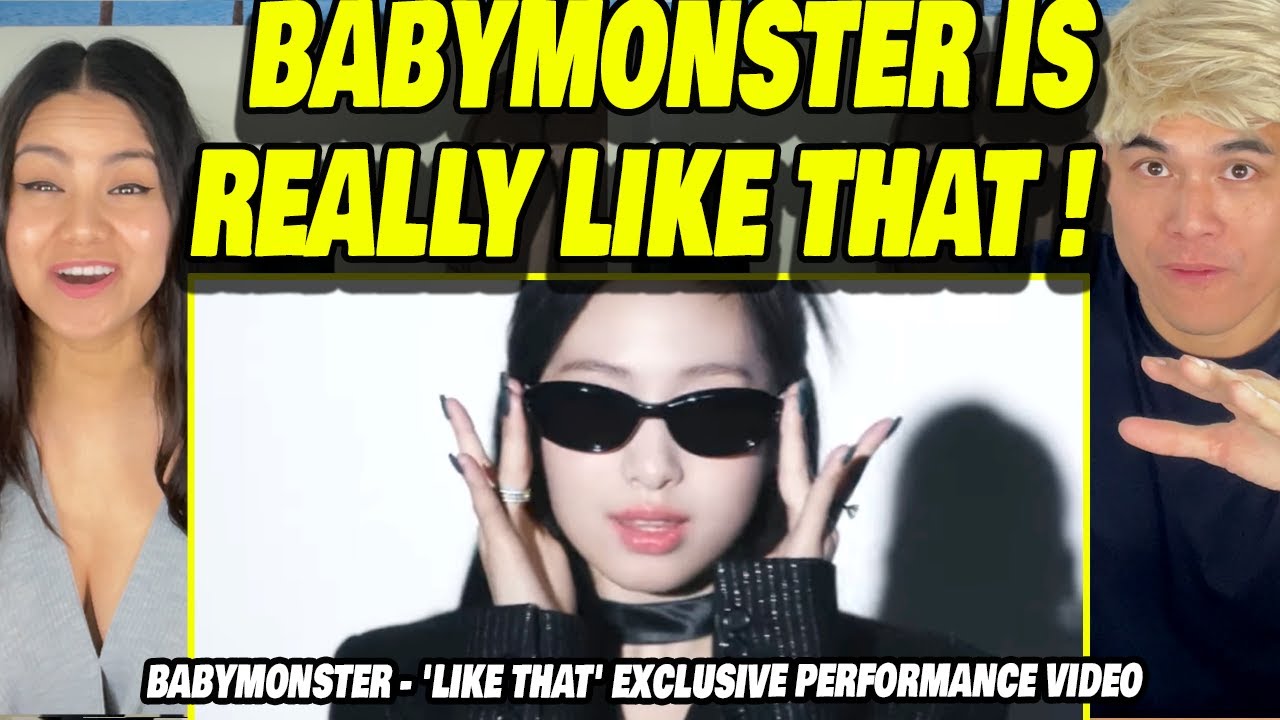BABYMONSTER - 'LIKE THAT' EXCLUSIVE PERFORMANCE VIDEO | REACTION