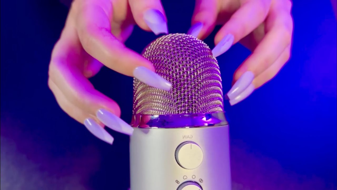 ASMR Sleepy Mic Scratching Triggers for Relaxation 😴 (No Talking)