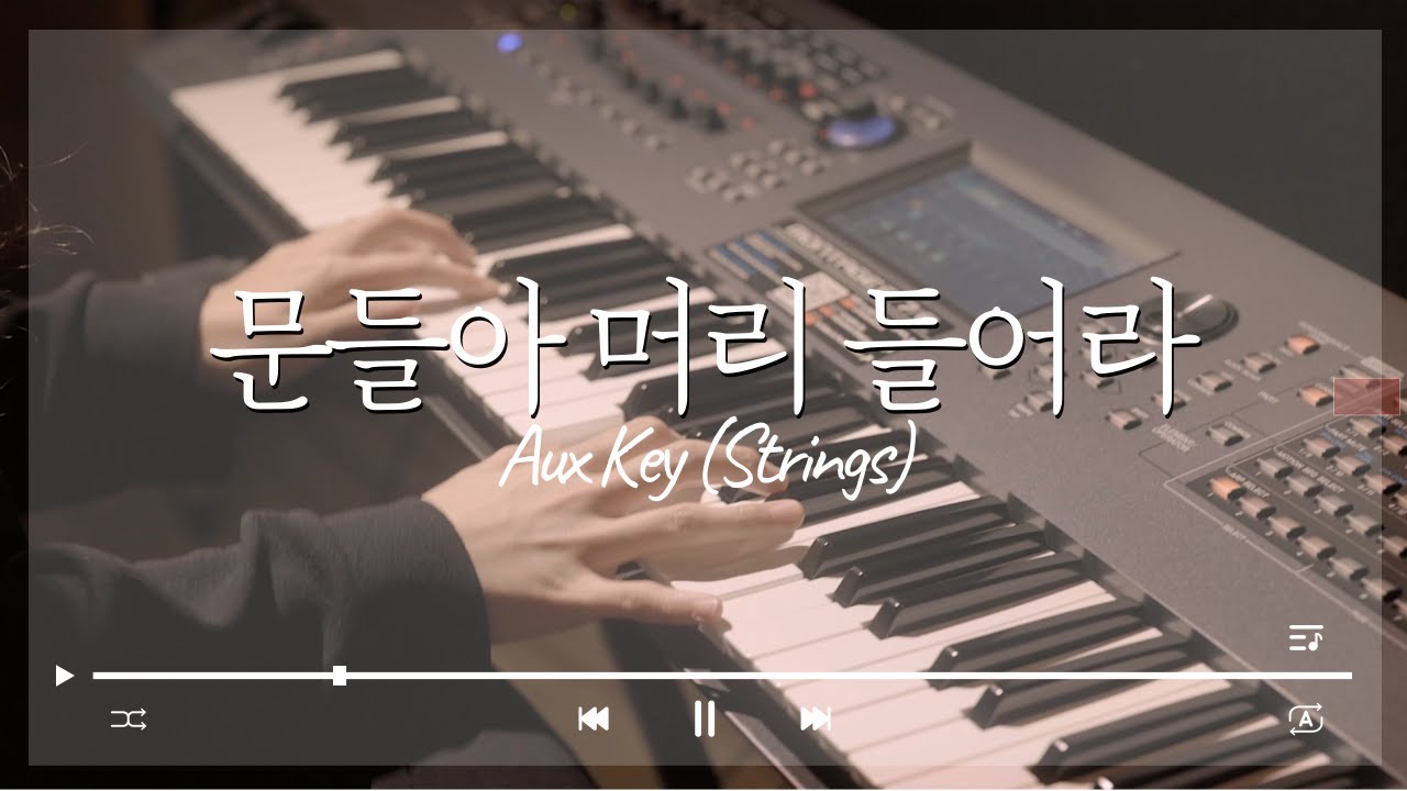 문들아 머리 들어라 | 제이어스 | Aux Keys | String Covered by 신디망디