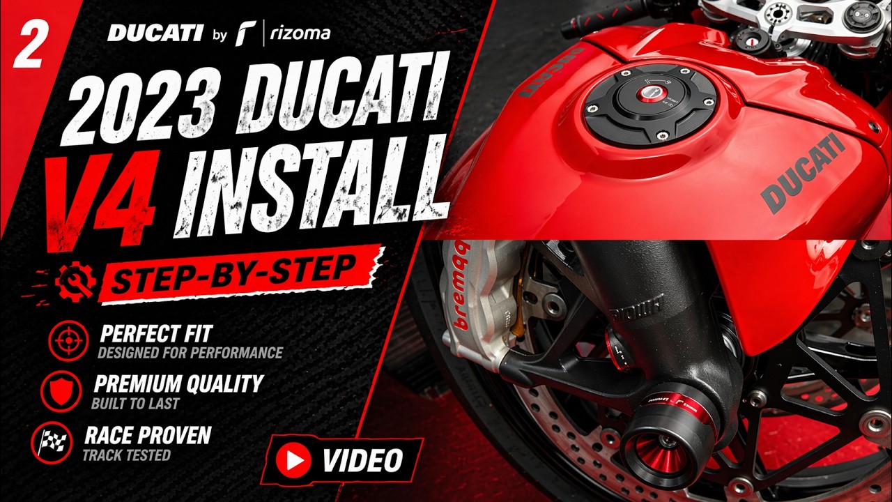 2023 Ducati Rizoma install guide