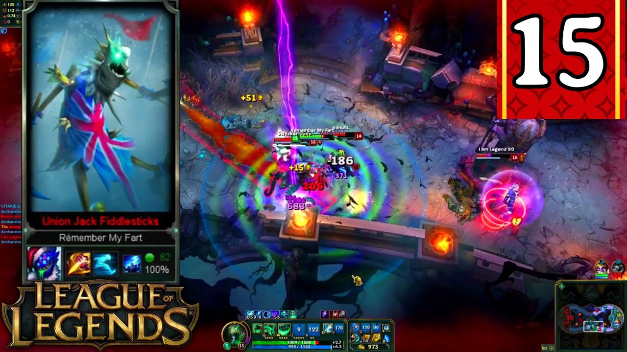 Old League of Legends #15 | Fiddlesticks 3v3 | The Twisted Treeline | Full GamePlay
