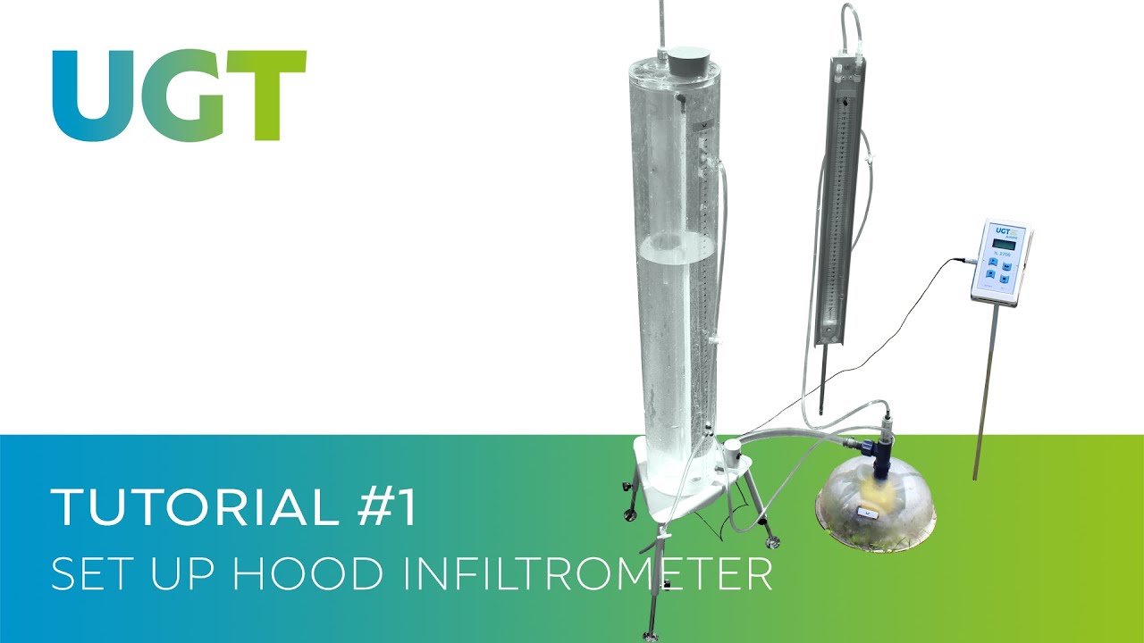 Tutorial Setup Hood infiltrometer