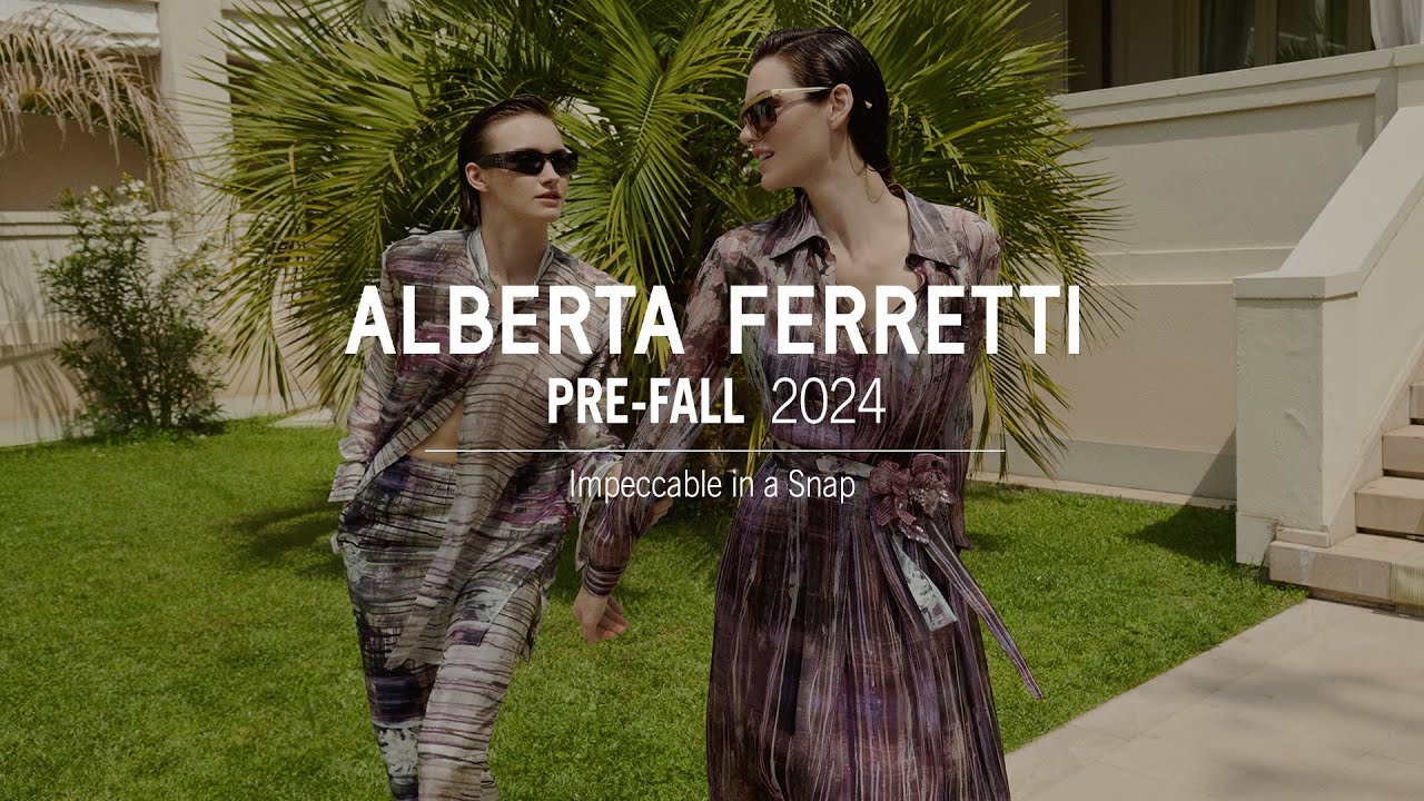 Alberta Ferretti Pre-Fall 2024 | Impeccable in a Snap