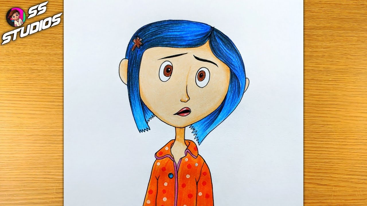 How to Draw Coraline Easy