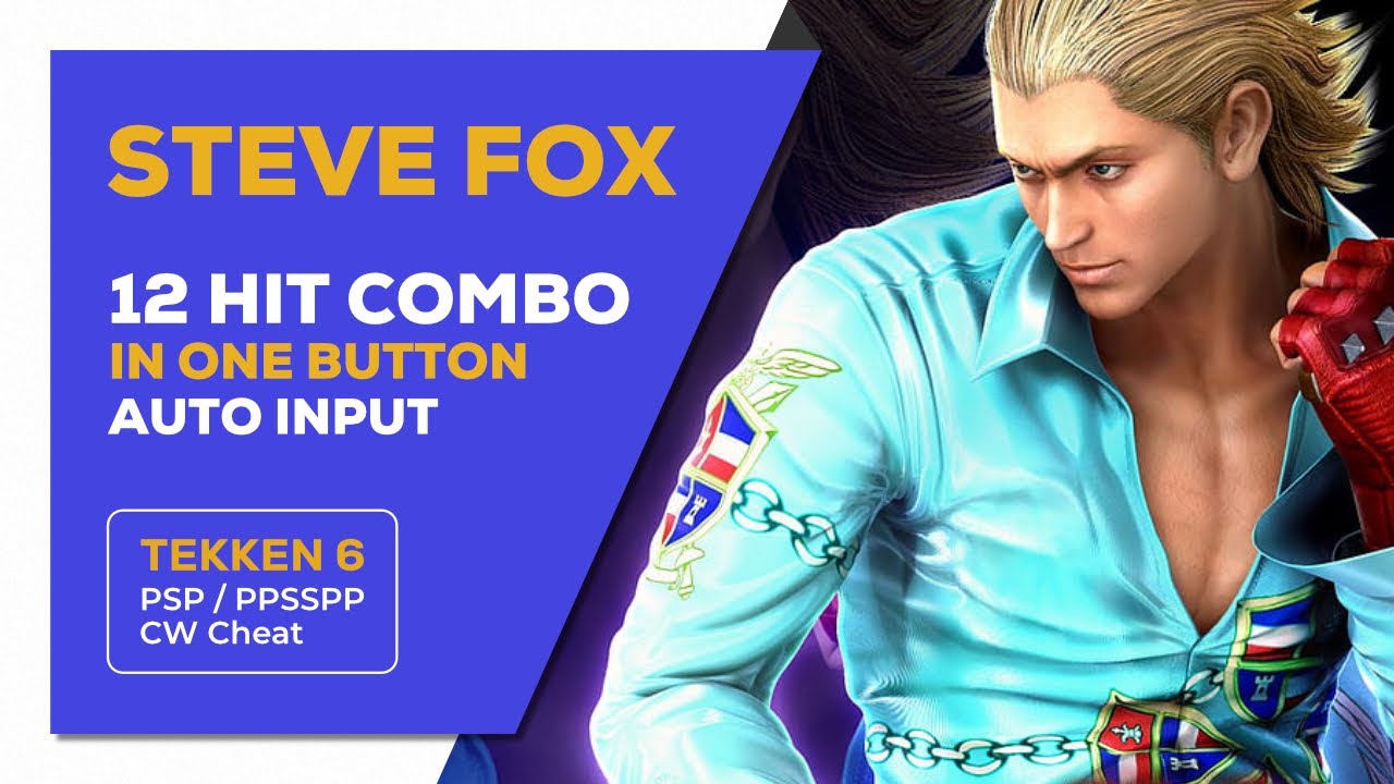 Steve Fox Auto 12 hit Combo