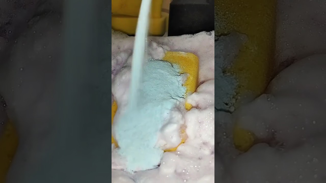 Sabun jelly dan detergent biru mori