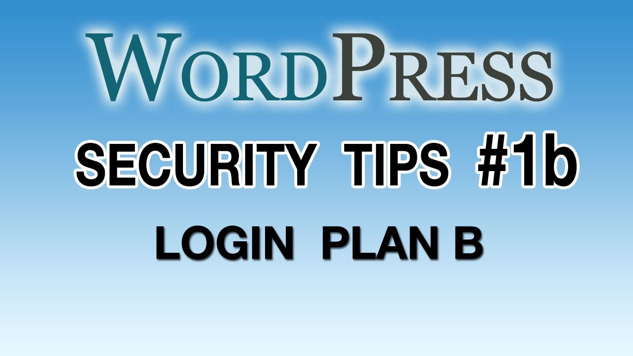 WordPress Security Tips - 