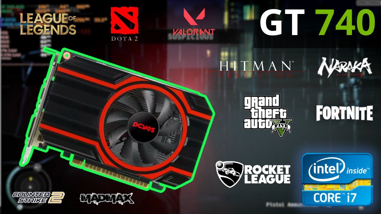 GT 740 4GB + i7 3770 LGA 1155 TESTE em 12 JOGOS!