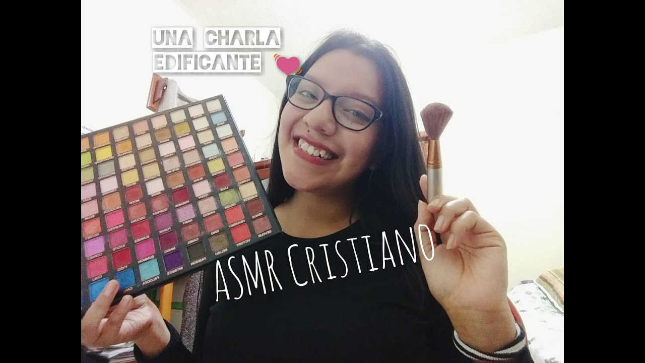 Roleplay te maquillo y una conversación edificante - ASMR Cristiano  🤗💕