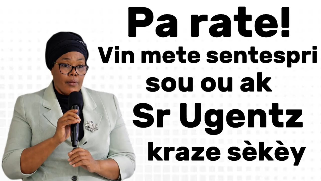 Pa rate! Vin mete sentespri sou ak Sr Ugentz, malè paka rivew aprè priyè tèrib sa a | Prière du soir