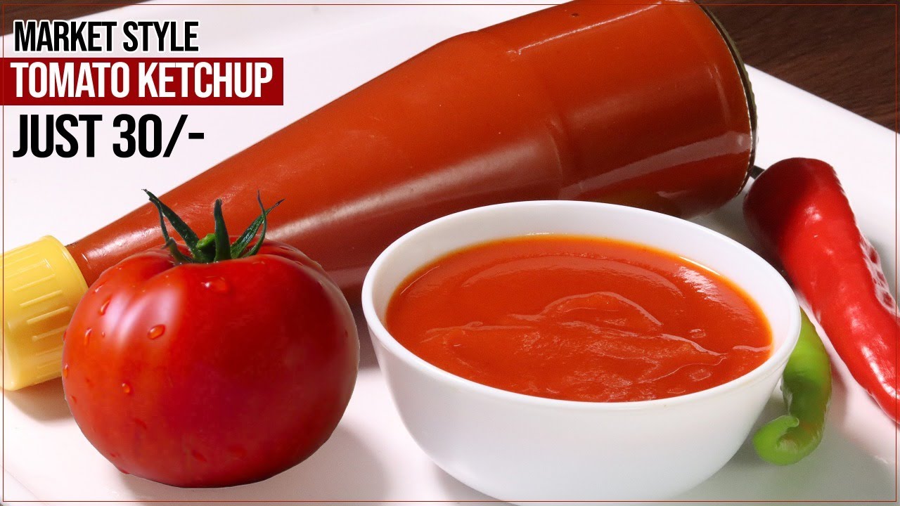 1.5 Kg टमाटर से बनाये 3 बोतल भरके बाजार जैसा लाल और गाढ़ा, Tomato Sauce बिना प्याज, बिना लहसुन |