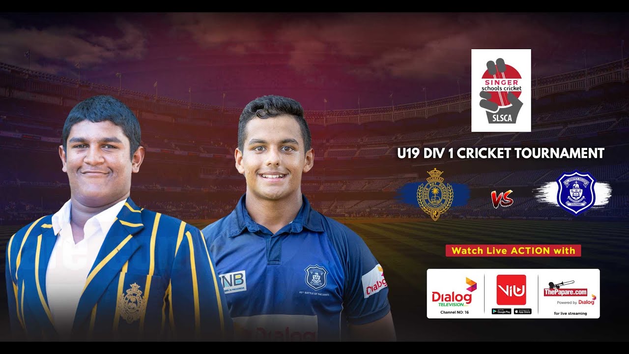 Royal College vs St. Joseph’s College – Singer U19 Cricket Tournament 2019/2020 - Day 2