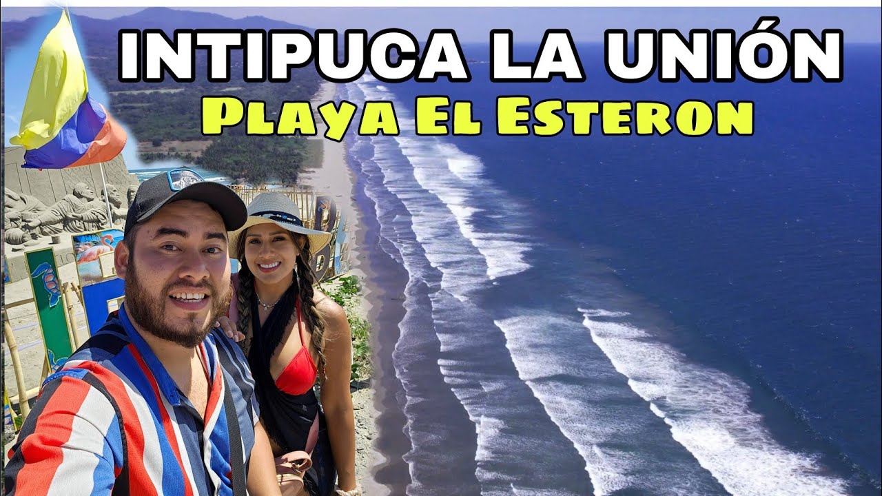 Playa El Esteron INTIPUCA La Uni&oacute;n 🇸🇻🇨🇴 Esculturas de Arena GIGANTES