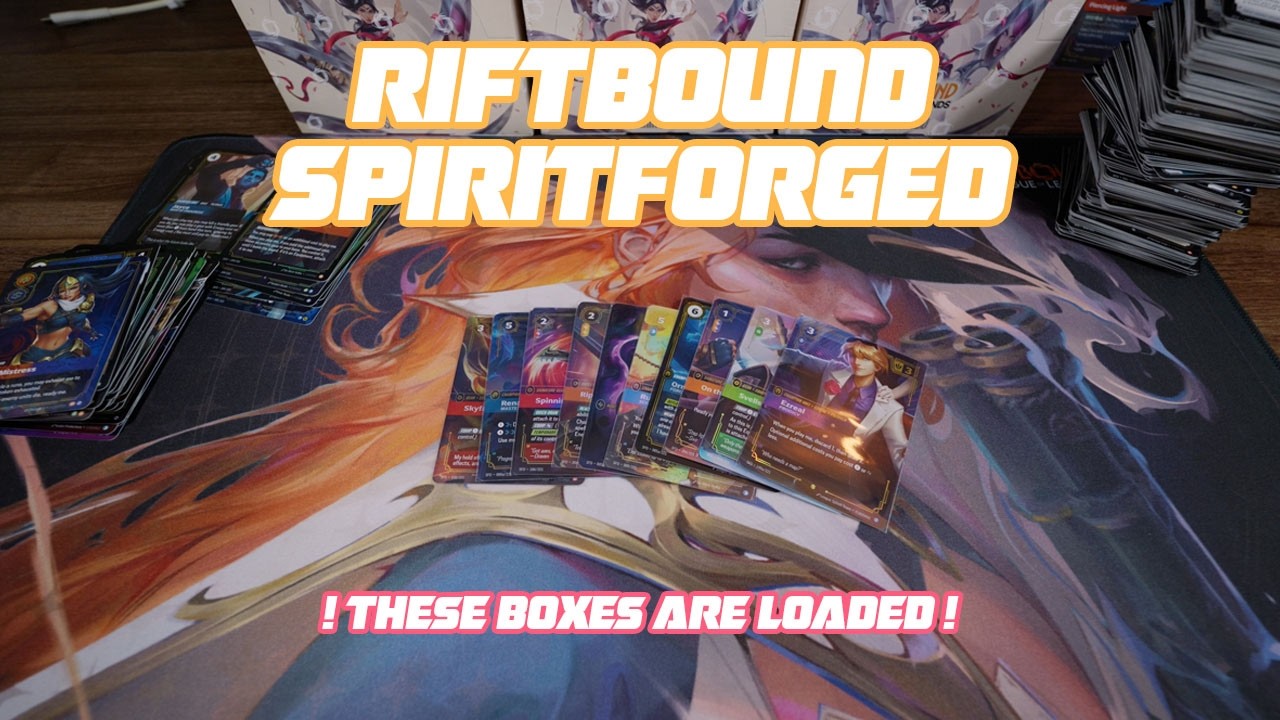 Riftbound Spiritforged Unboxing #2 | THESE BOXES ARE LOADED !!