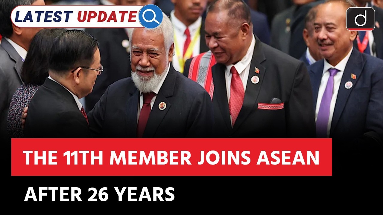 47th ASEAN Summit | ASEAN | Latest Update | Drishti IAS English
