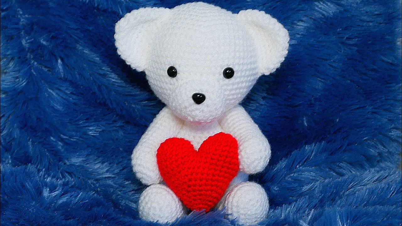 Amigurumi ourson au crochet 💖💖
