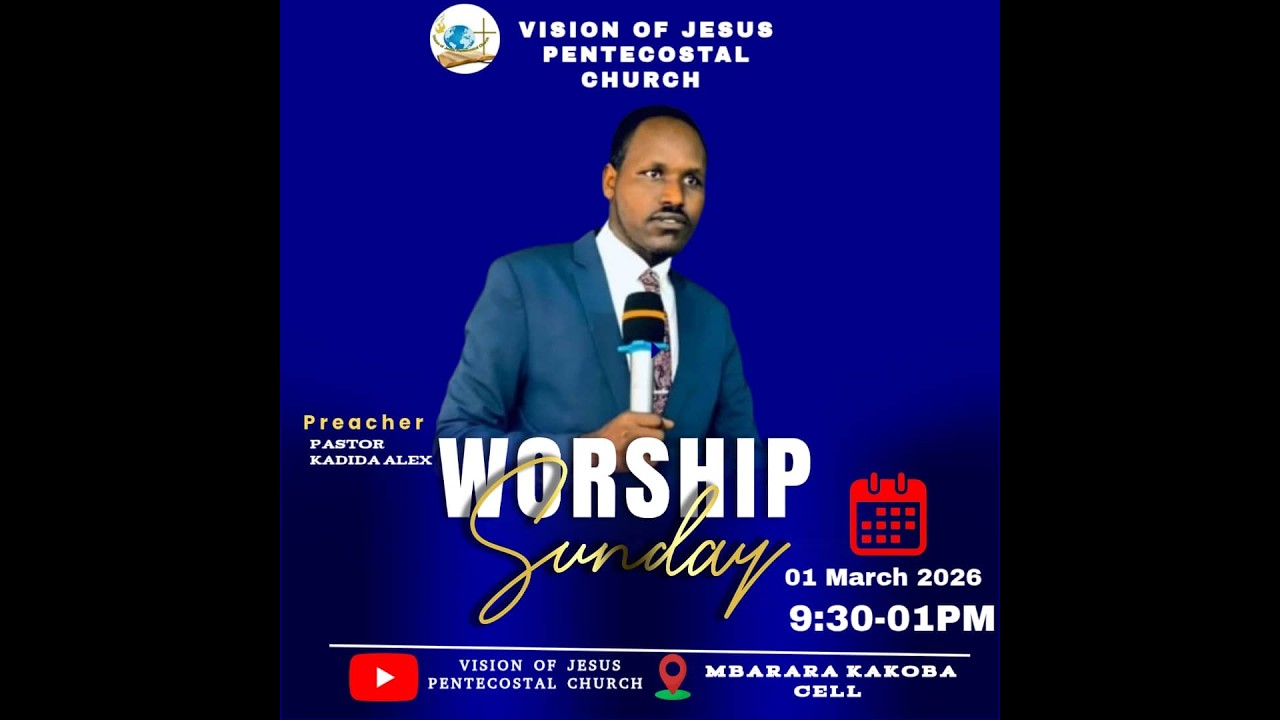 LIVE:SUNDAY SECOND  SERVICE WITH PASTOR ALEX KADIDA  01 MARCH  2026