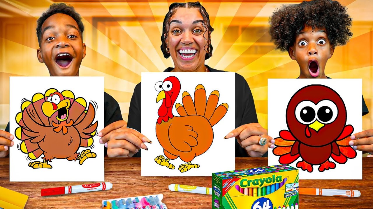 3 MARKER THANKSGIVING CHALLENGE | The Prince Family Clubhouse