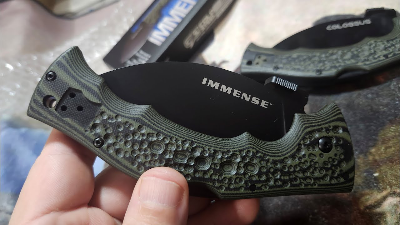 В COLD STEEL использовали неподходящее прилагательное: не столько впечатляющий, сколько потрясающий!