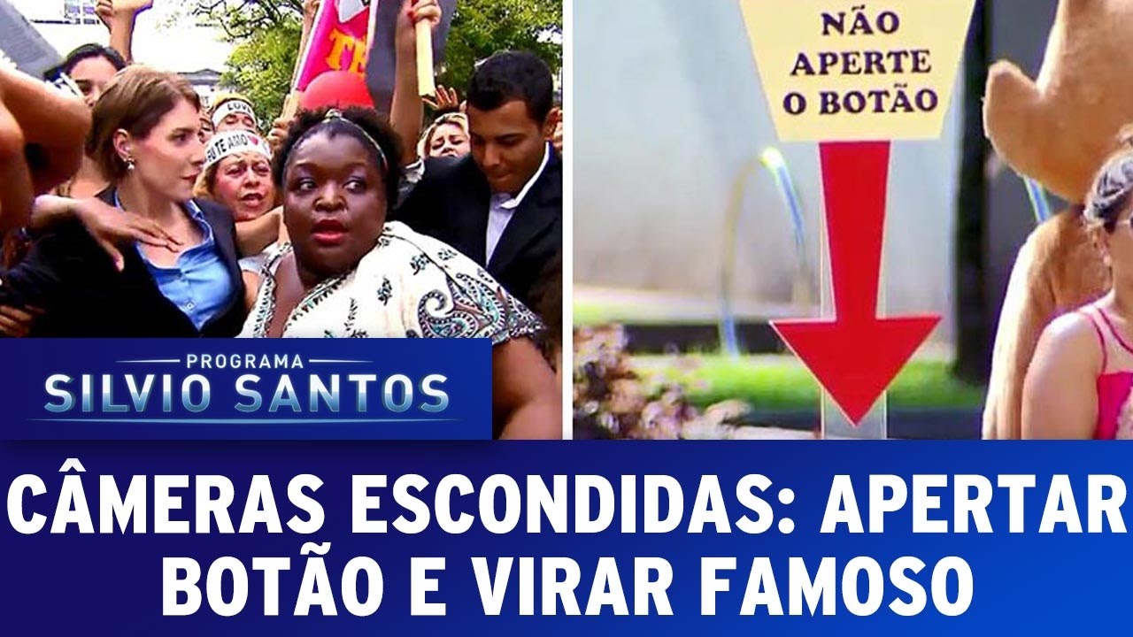 Câmeras Escondidas (20/11/16) - Apertar Botão e Virar Famoso