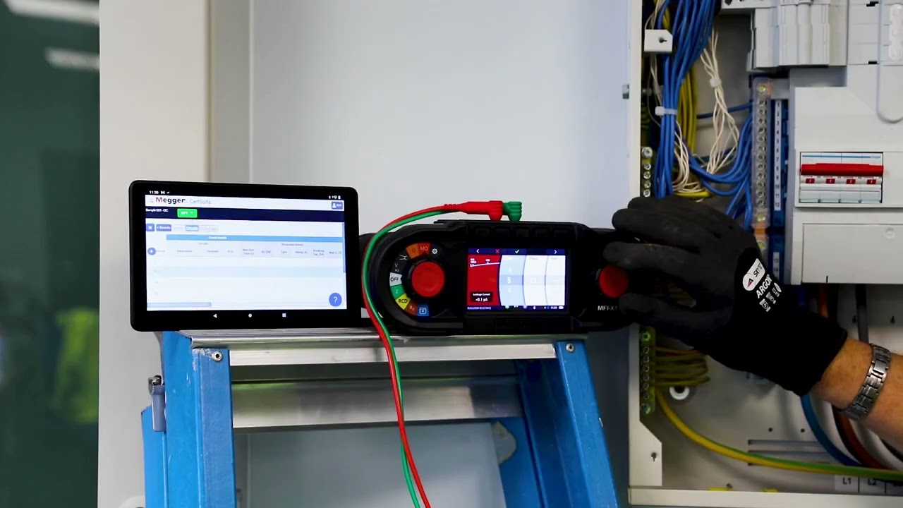 Megger MFT-X1 Multifunction Tester Demonstration