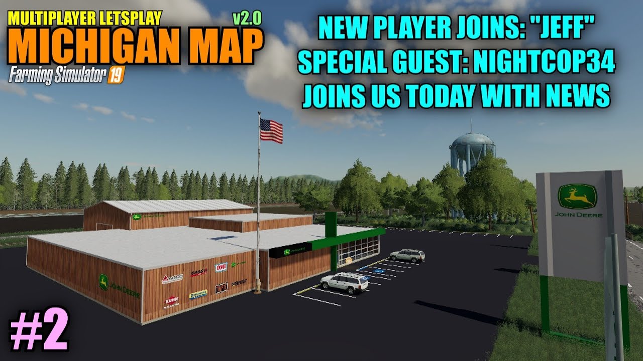 FS19 - Michigan Map v2.0 
