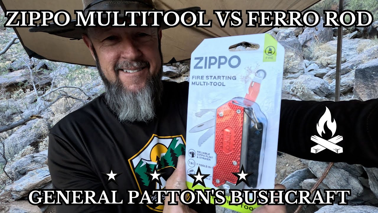 ZIPPO MULTITOOL VS FERRO ROD